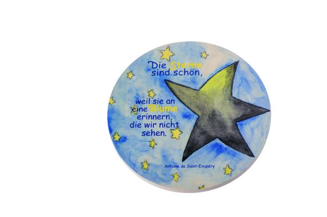 Großes Holzbild, Sterne (695.5)