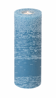 Kerzenrohling Rustik Kerze mit Teelichteinsatz Ocean Blau...