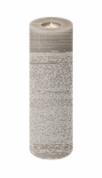 Kerzenrohling Rustik Kerze mit Teelichteinsatz Taupe 25 x...