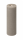 Kerzenrohling Rustik Kerze mit Teelichteinsatz Taupe 25 x 8 cm